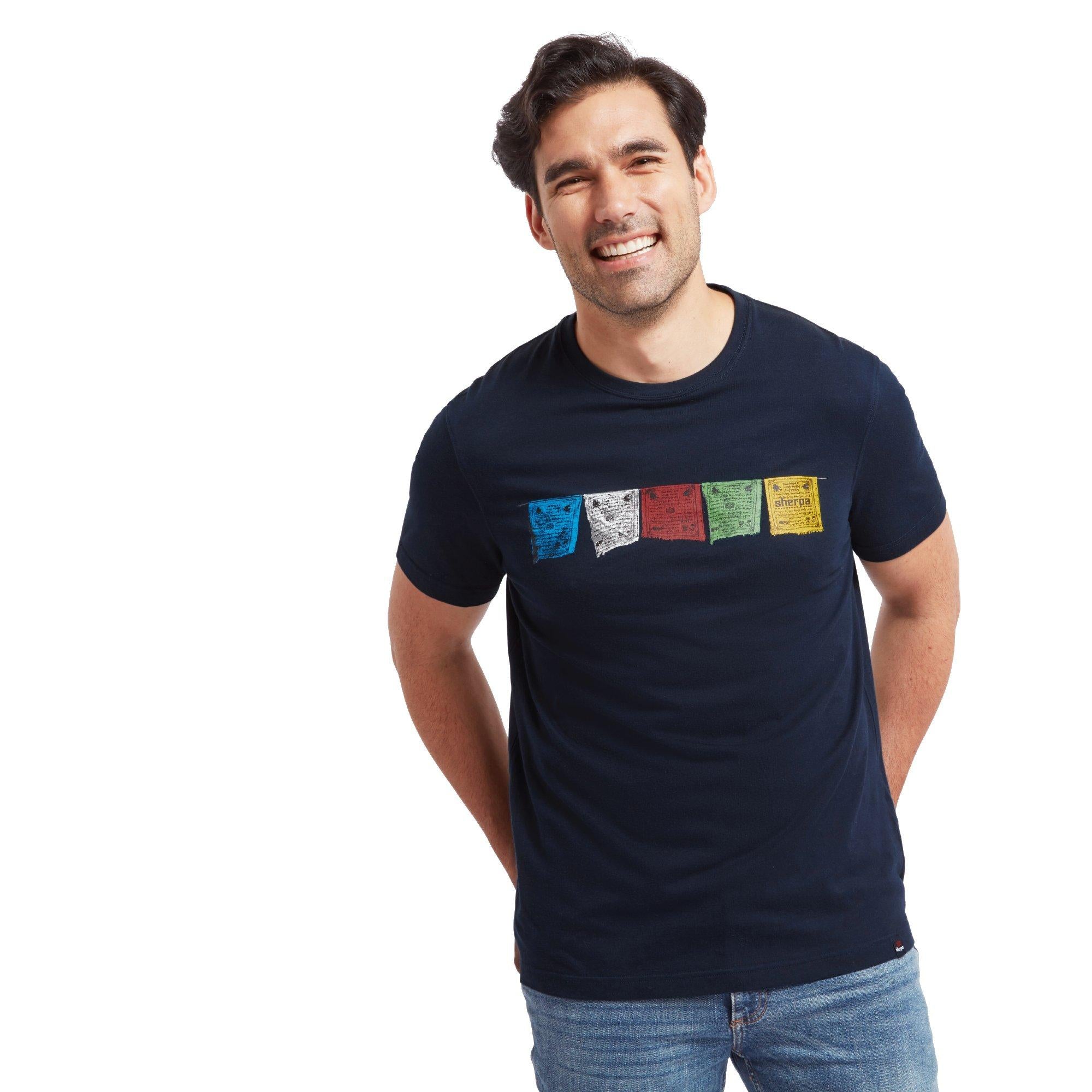 Men's Tarcho Short-Sleeved T-Shirt - Navy