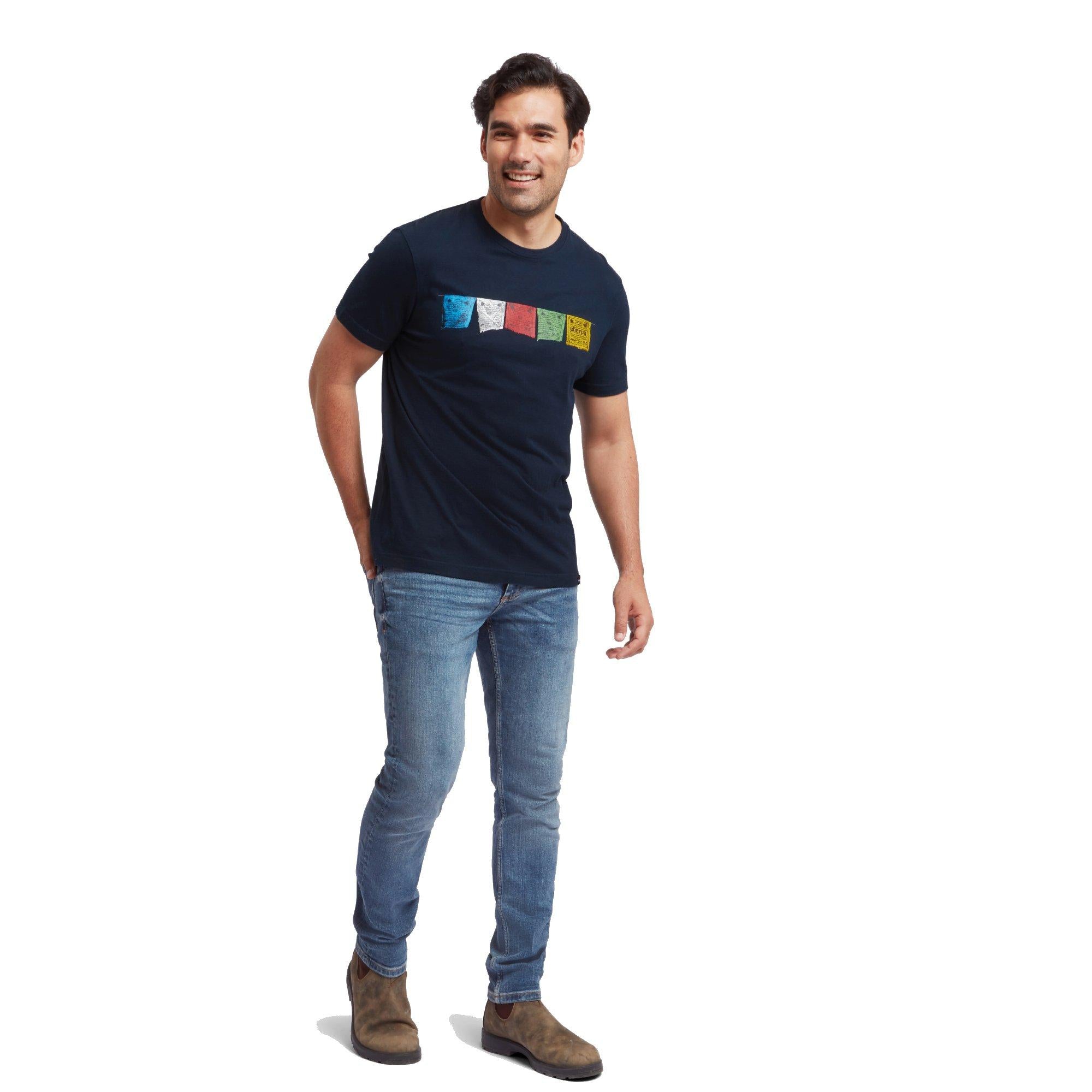 Men's Tarcho Short-Sleeved T-Shirt - Navy