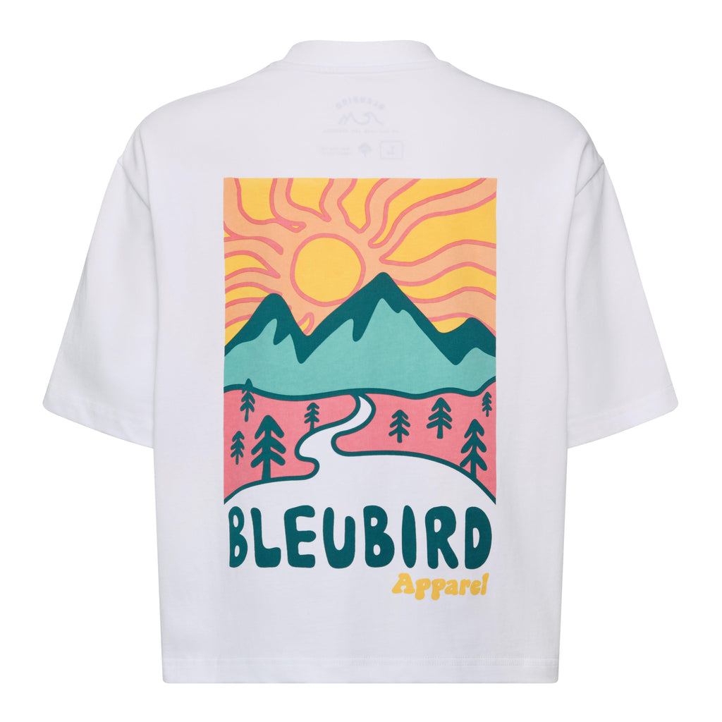 Women's Road Out Cropped T-Shirt - White