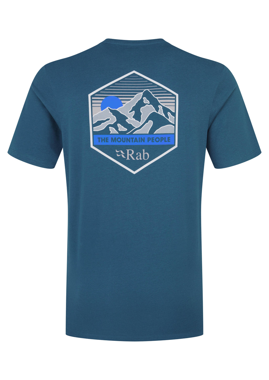 Men's Stance Mountain Peak Short-Sleeve T-Shirt - Blue