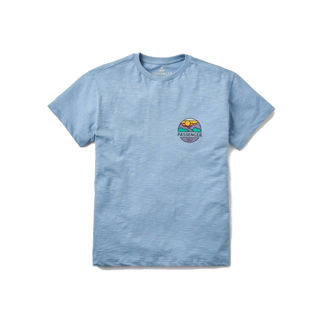 Women's Laidback Cotton T-Shirt - Blue