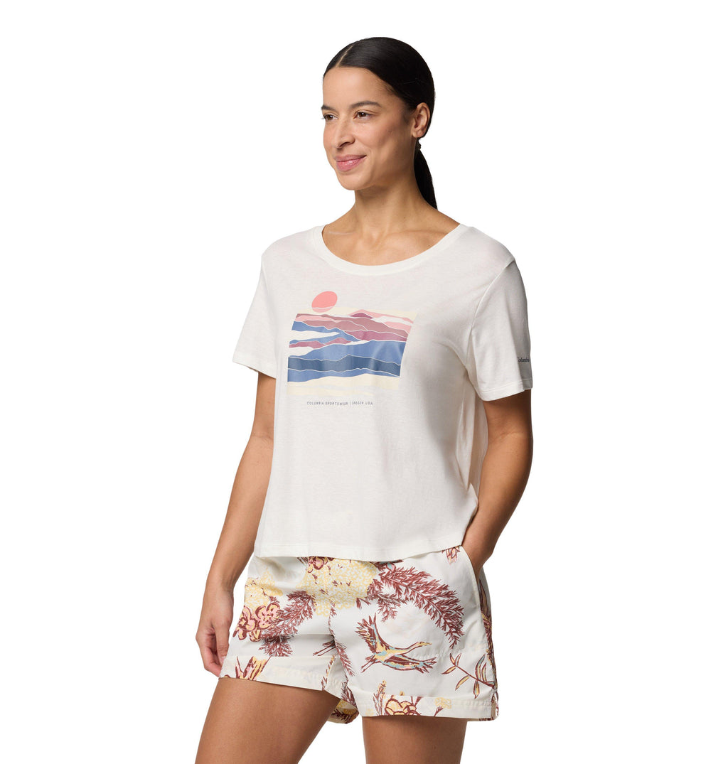 Women's Ruby Springs Graphic Print T-Shirt - White