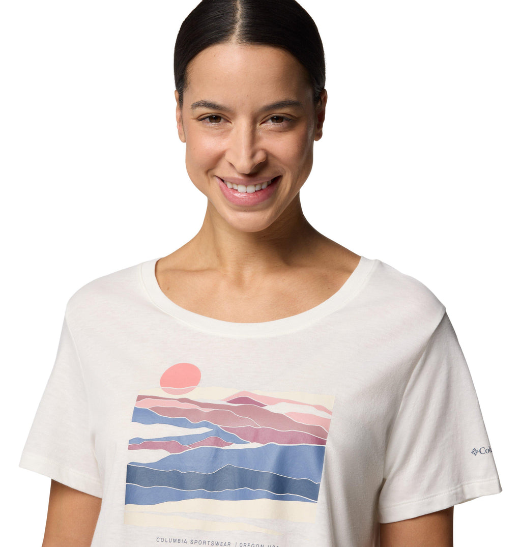 Women's Ruby Springs Graphic Print T-Shirt - White