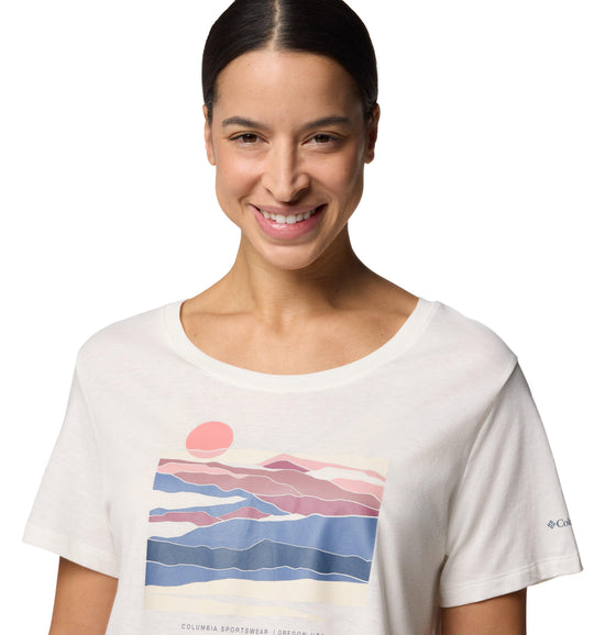 Women's Ruby Springs Graphic Print T-Shirt - White