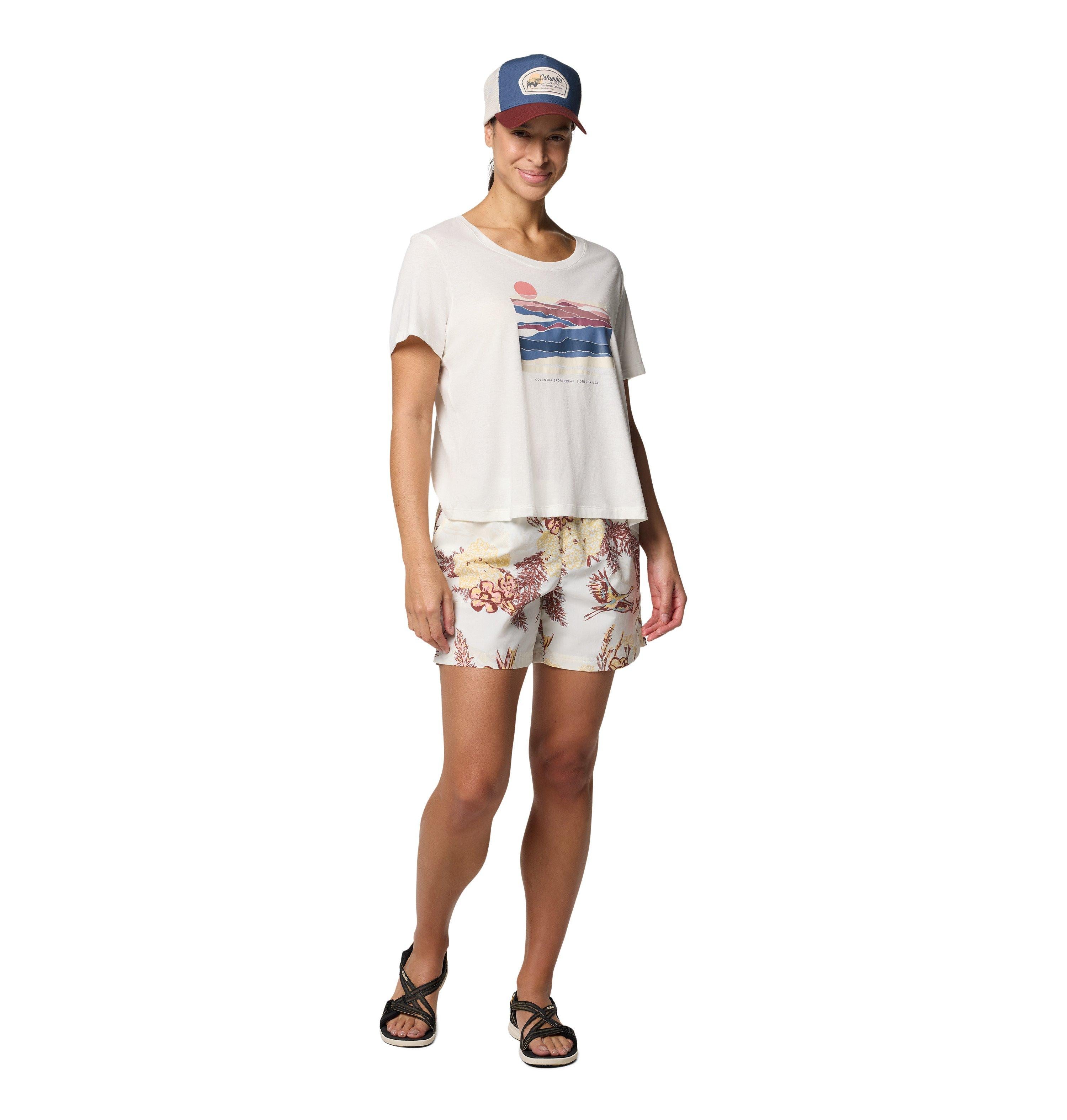 Women's Ruby Springs Graphic Print T-Shirt - White