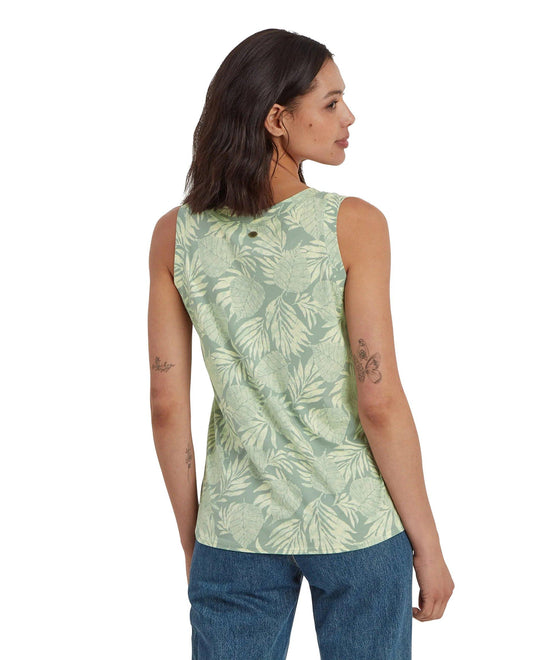 Women's Neha V-Neck Tank Top - Green