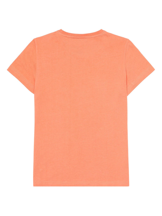 Women's Basic Badge T-Shirt - Orange