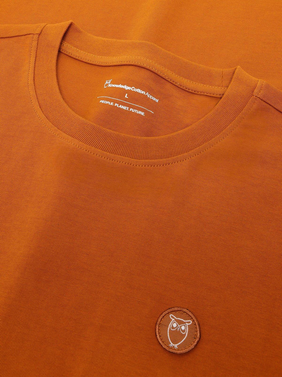 Men's Loke Badge T-Shirt - Orange