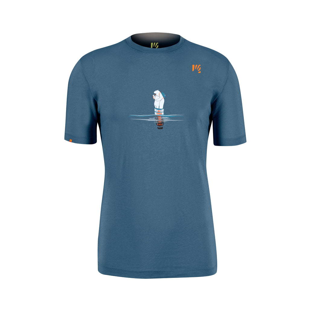 Men's Wild Animal T-Shirt - Blue