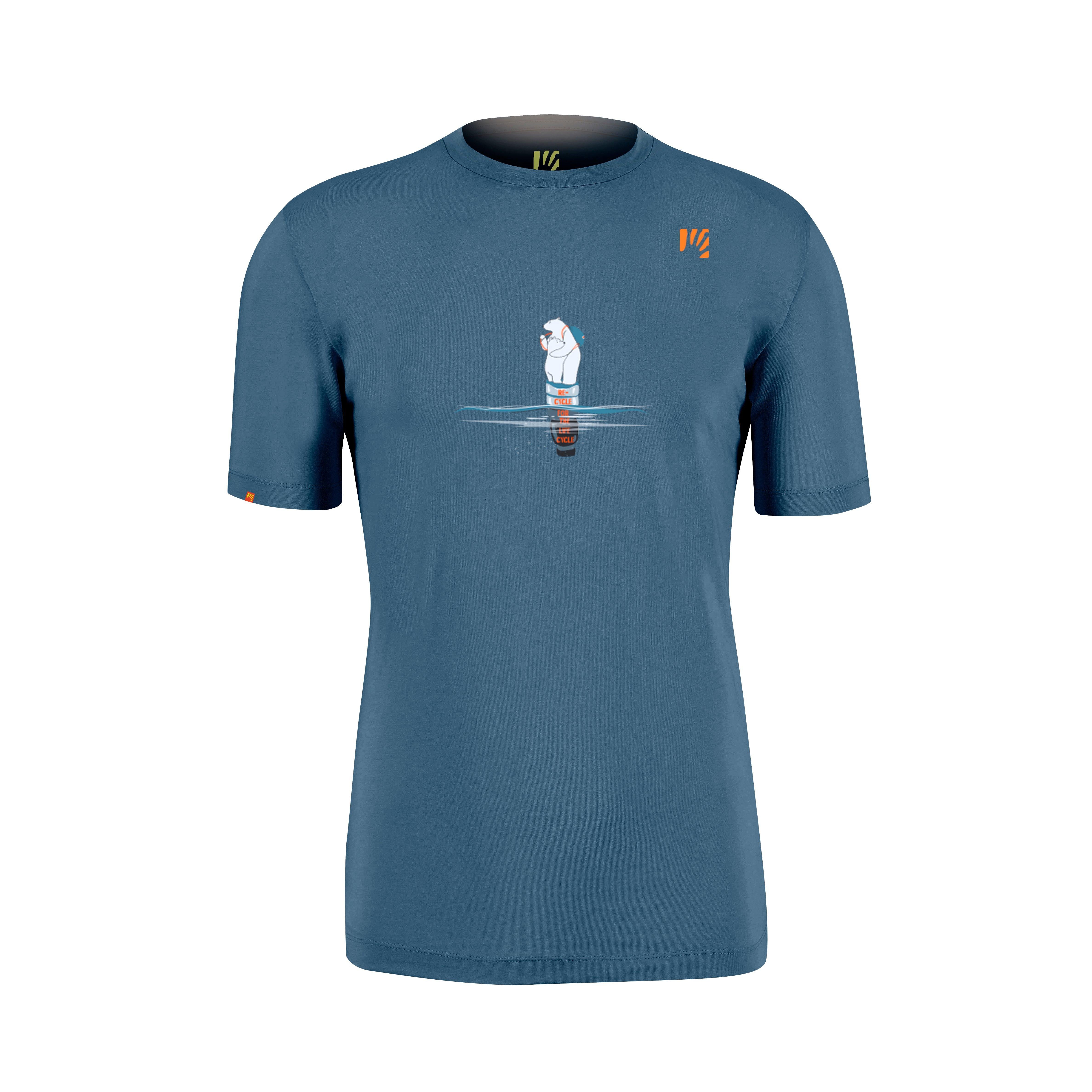 Men's Wild Animal T-Shirt - Blue