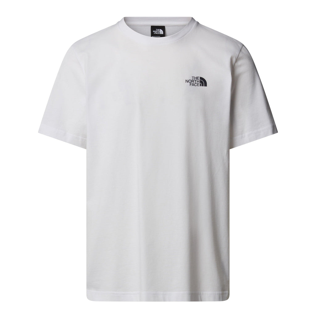Men's Vertical Logo Short-Sleeve T-Shirt - White