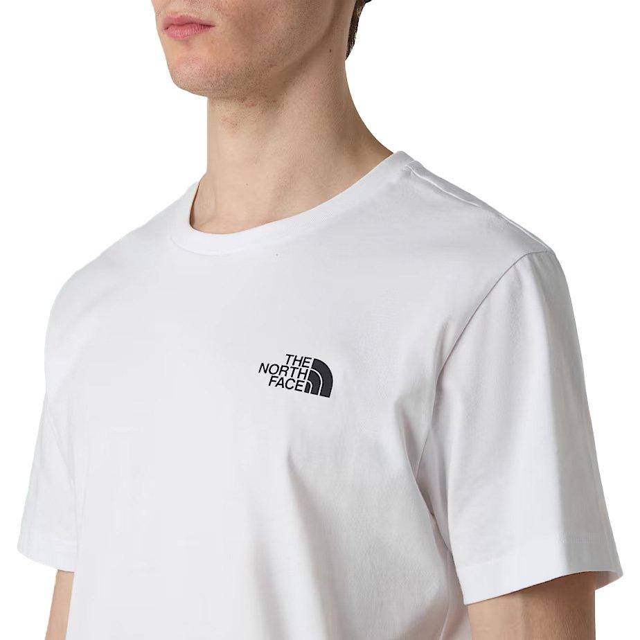 Men's Vertical Logo Short-Sleeve T-Shirt - White