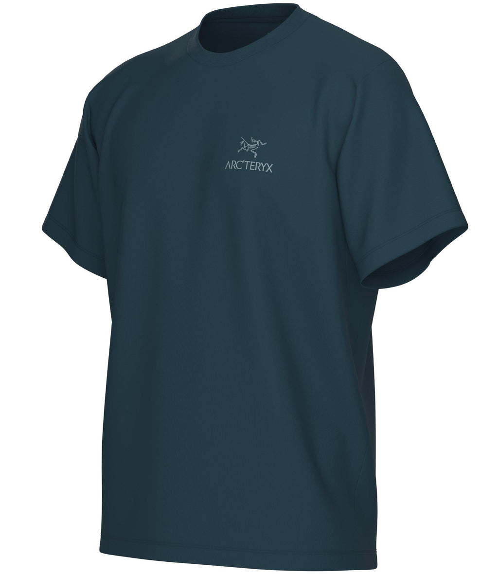 Men's Kragg SL Cotton Bird Word Short-Sleeve T-Shirt - Nightscape / LT Night