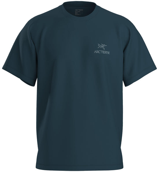 Men's Kragg SL Cotton Bird Word Short-Sleeve T-Shirt - Nightscape / LT Night