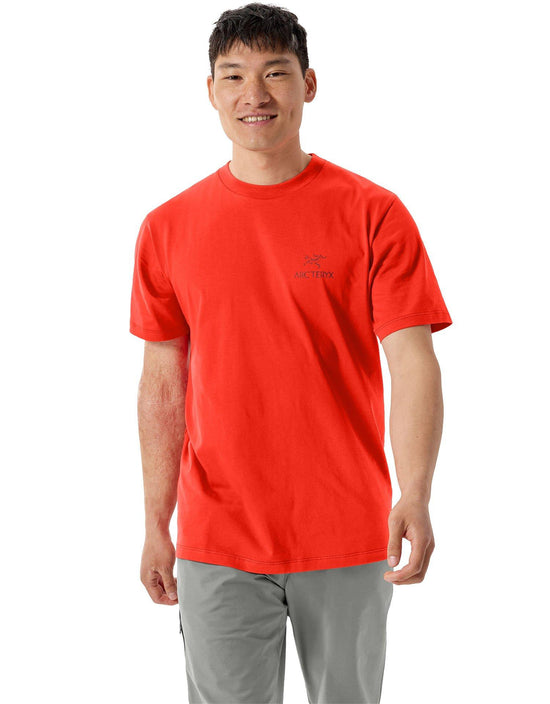 Men's Kragg SL Cotton Bird Word Short-Sleeve T-Shirt - Dynasty / Mars