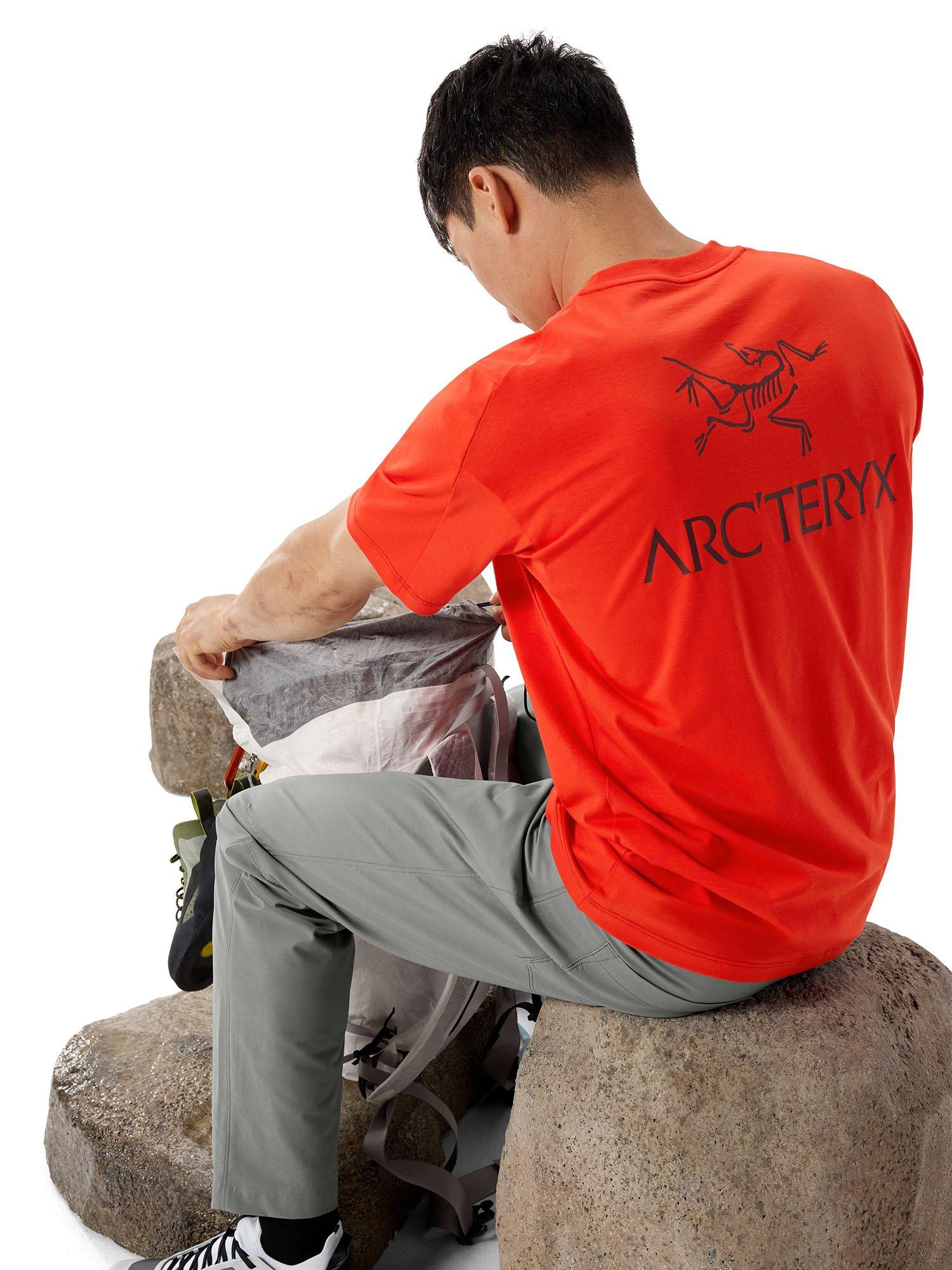 Men's Kragg SL Cotton Bird Word Short-Sleeve T-Shirt - Dynasty / Mars