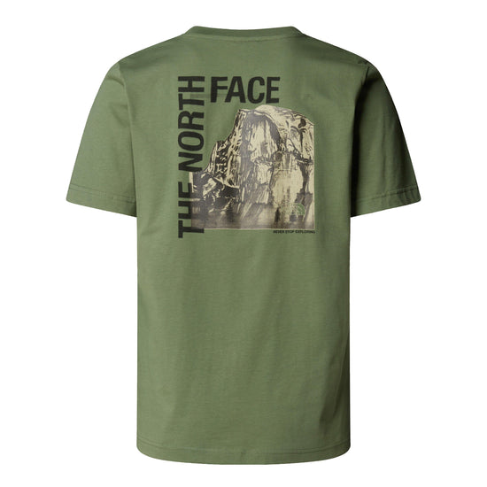 Men's Half Dome Photo T-Shirt - Green