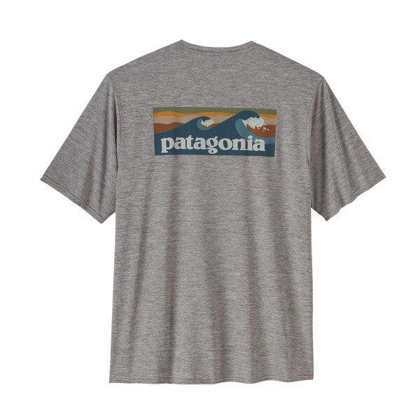 Patagonia Men's Capilene Cool Daily Graphic T-Shirt - Grey | Tiso