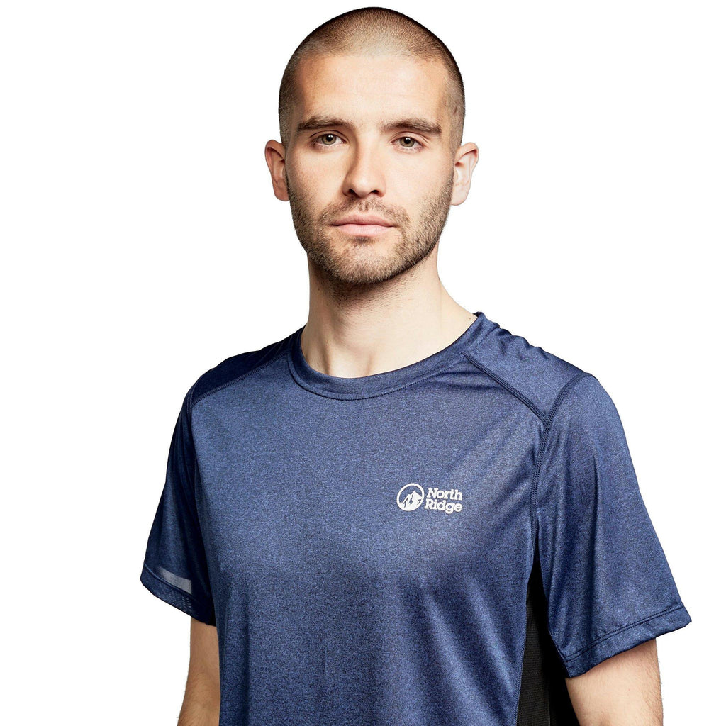 Men's Resistance Short-Sleeve Tech T-Shirt - Blue