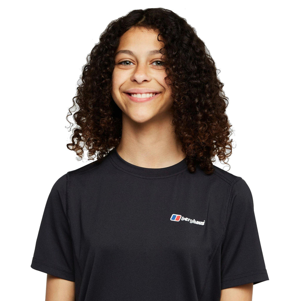 Kids' Logo Tech T-Shirt - Black