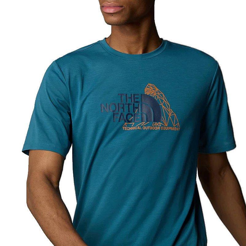 Men's Foundation Mountain Short-Sleeve T-shirt - Blue