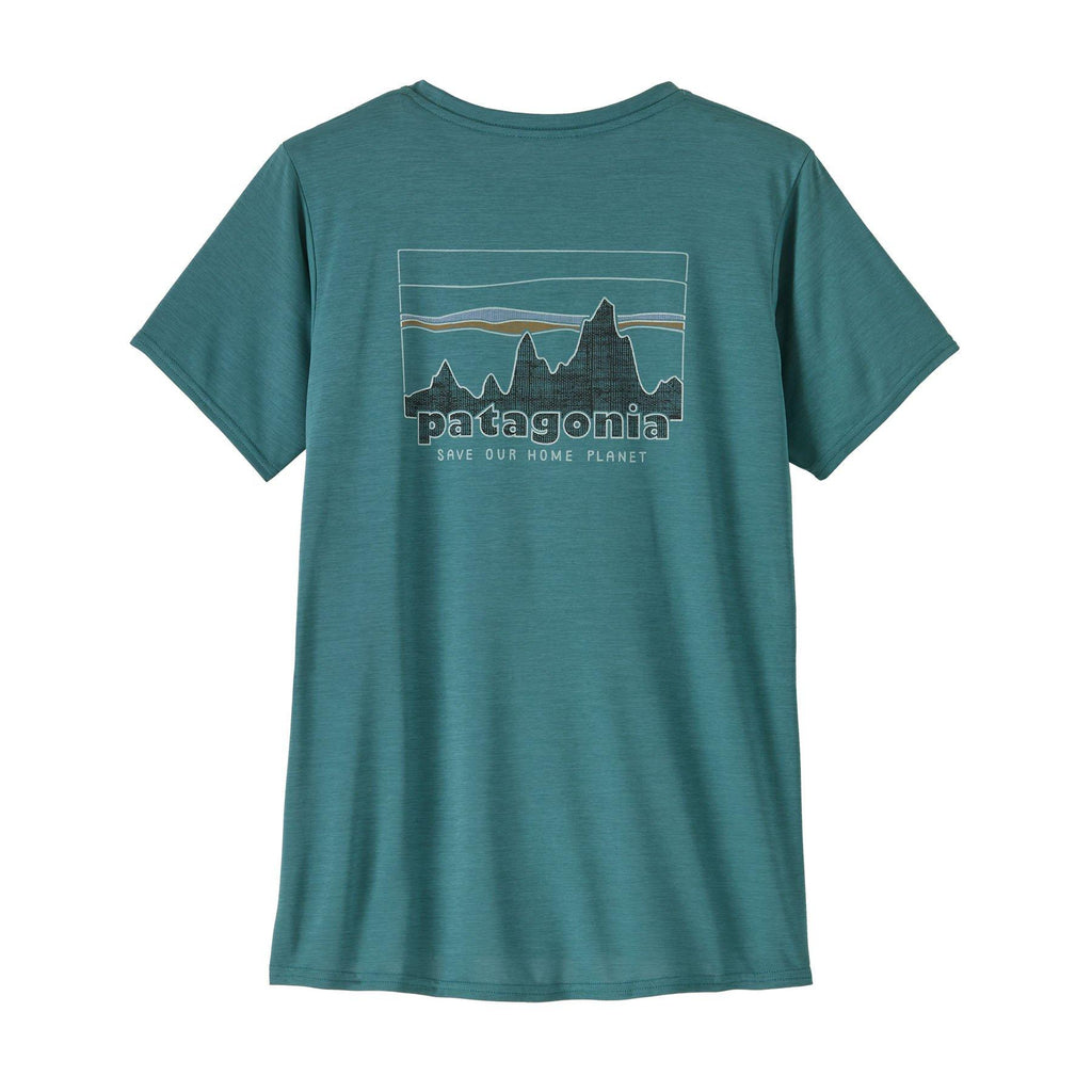 Women's Capilene Cool Daily Graphic T-Shirt - Blue