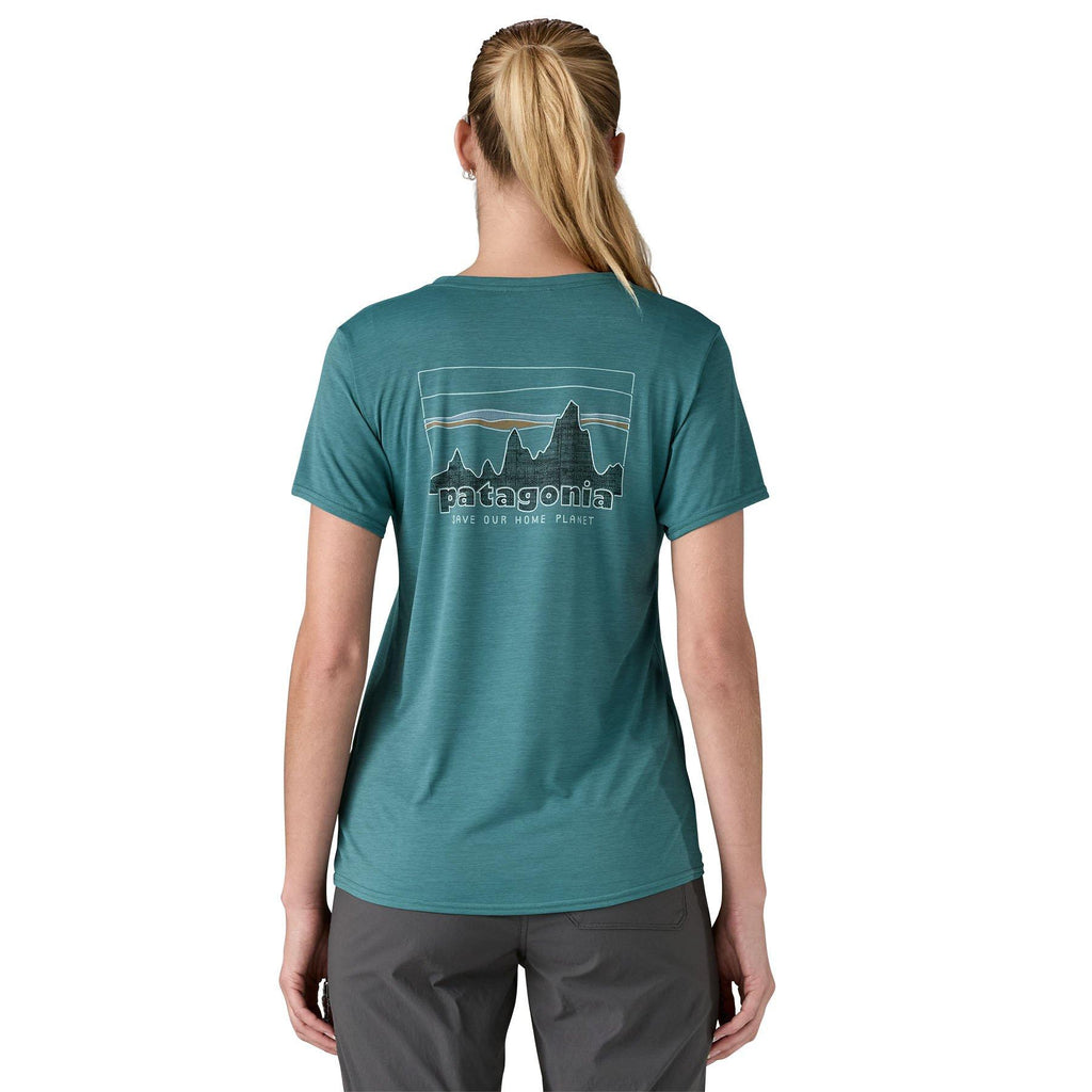 Women's Capilene Cool Daily Graphic T-Shirt - Blue