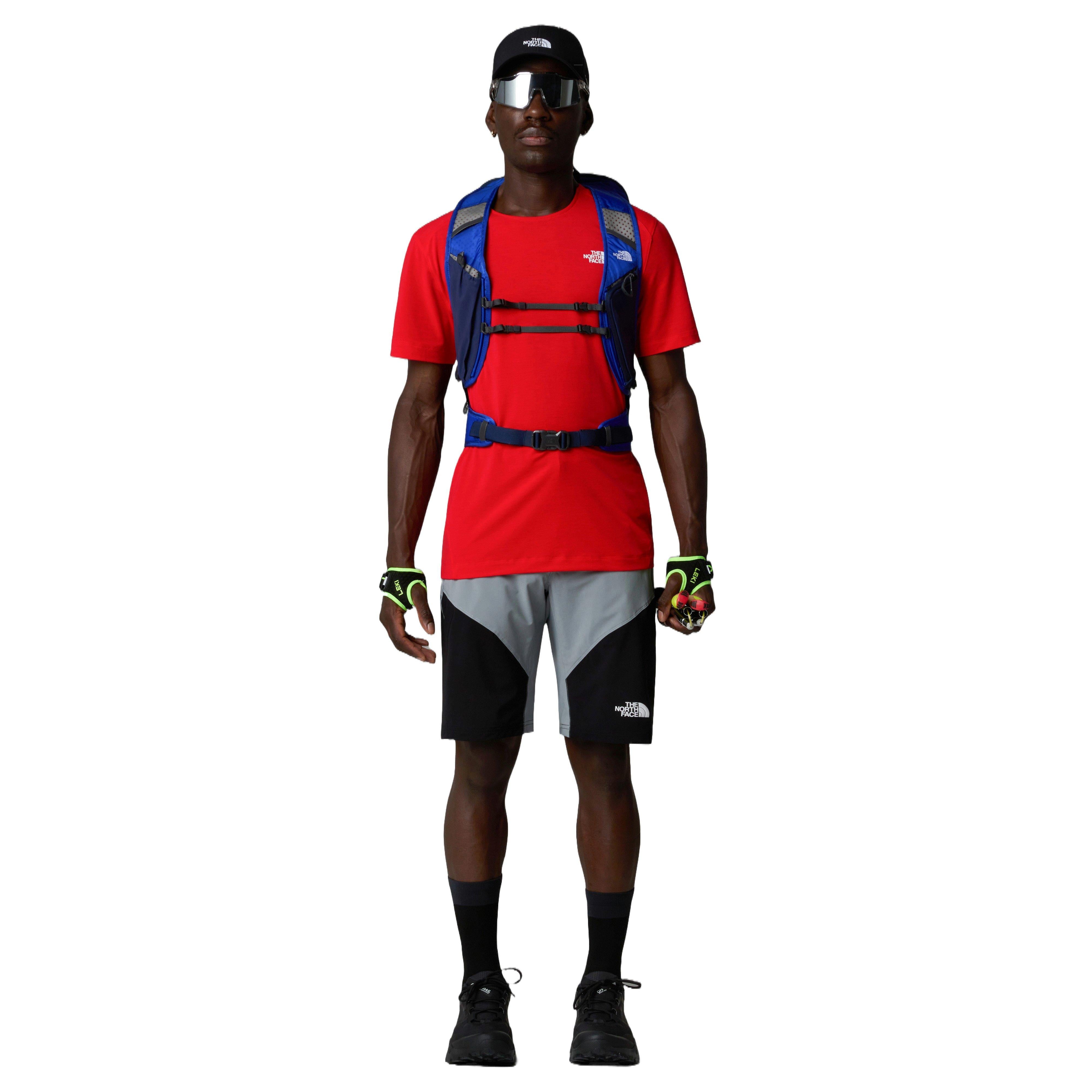 Men's Lightning Alpine Short-Sleeve T-Shirt - Red