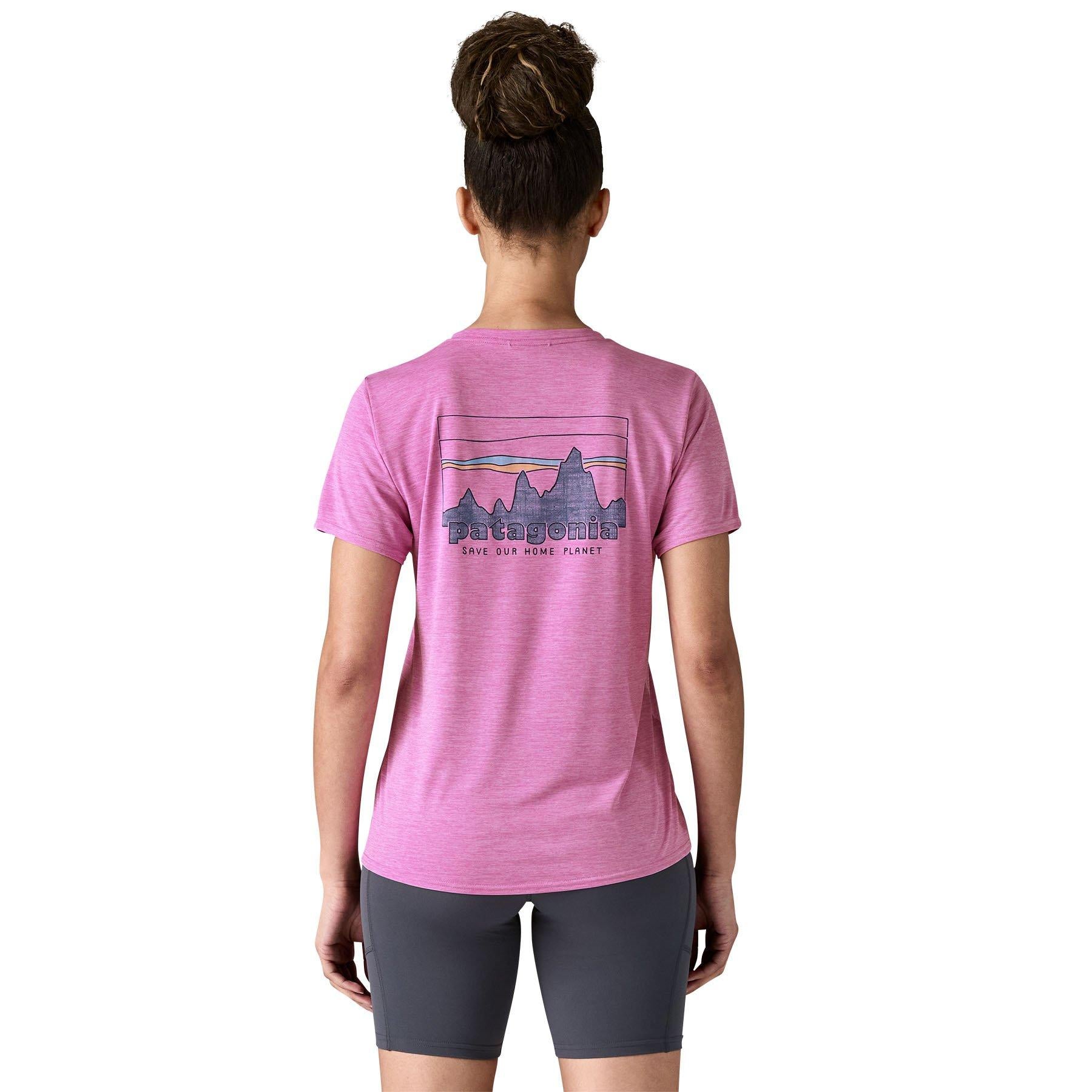 Patagonia Women's Capilene® Cool Daily T-Shirt - Pink | Tiso
