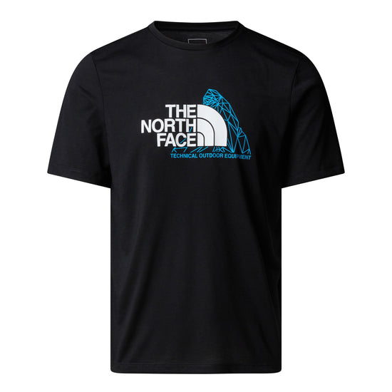 Men's Mountain Foundation Graphic T-Shirt - Black