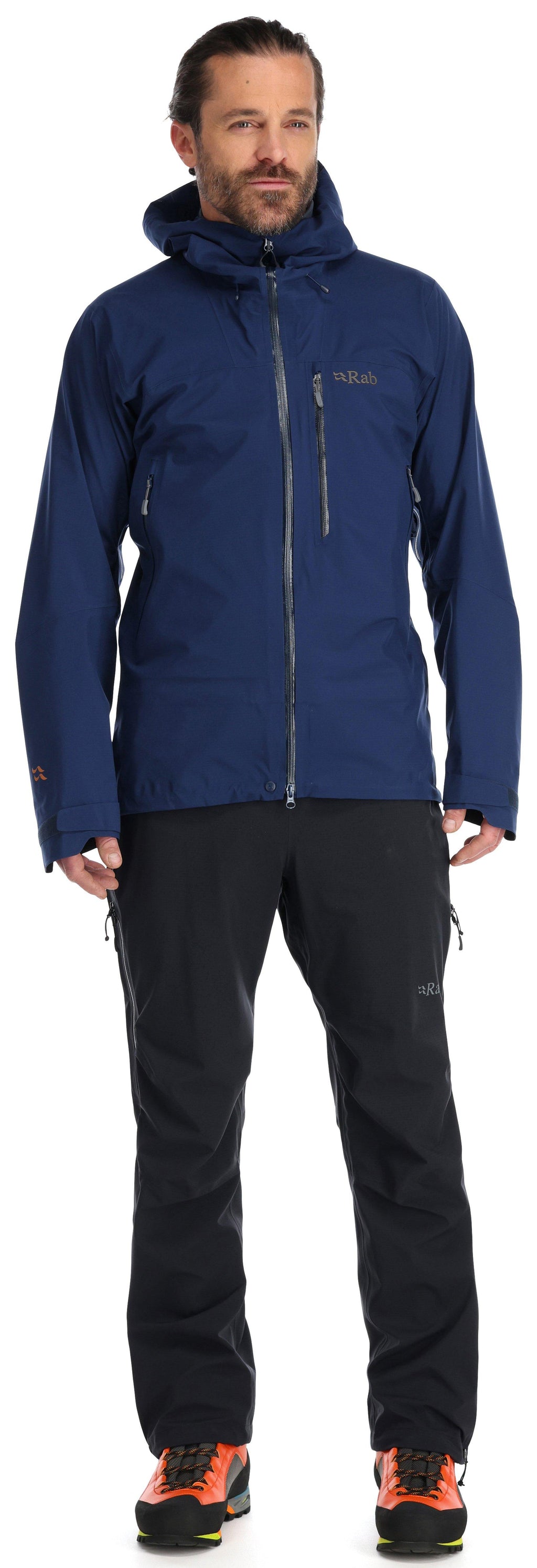 Men's Firewall Waterproof Jacket - Navy