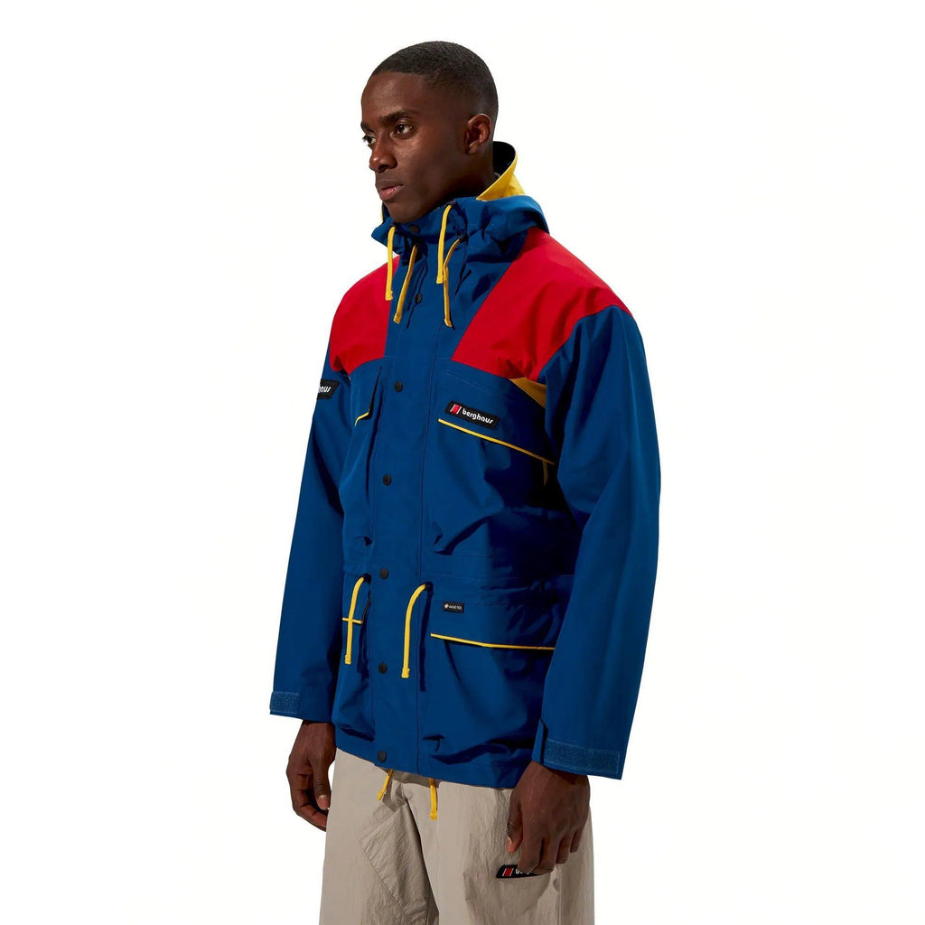 Unisex Trango Gore-tex Waterproof Jacket - Blue / Red