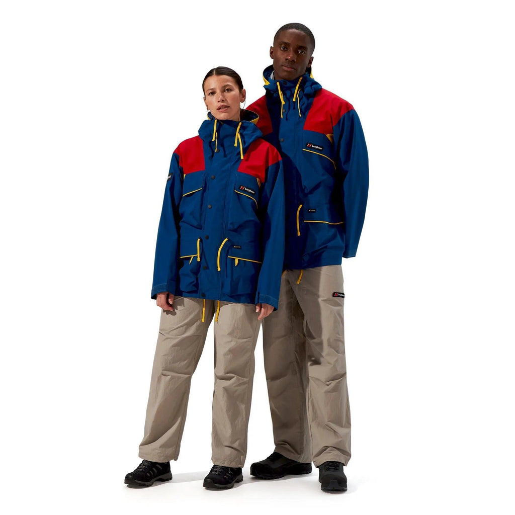 Unisex Trango Gore-tex Waterproof Jacket - Blue / Red