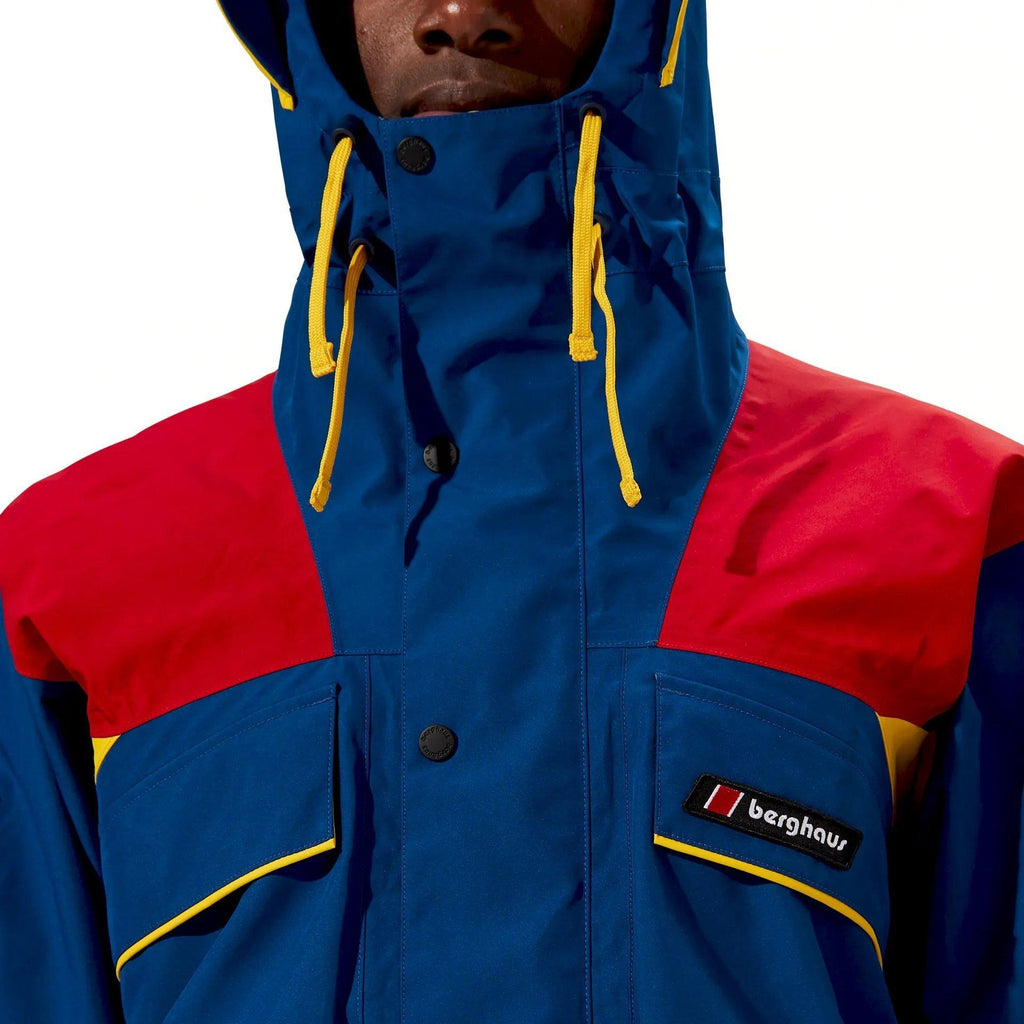 Unisex Trango Gore-tex Waterproof Jacket - Blue / Red