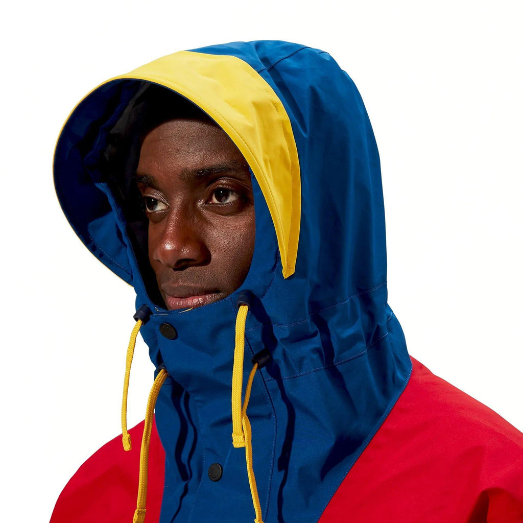 Unisex Trango Gore-tex Waterproof Jacket - Blue / Red