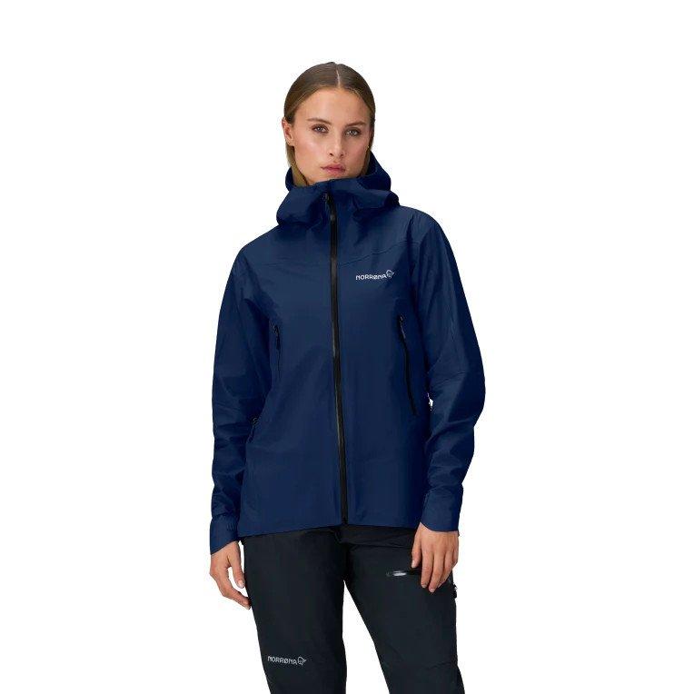 Norrona Women's Falketind GORE-TEX Jacket - Navy | Tiso