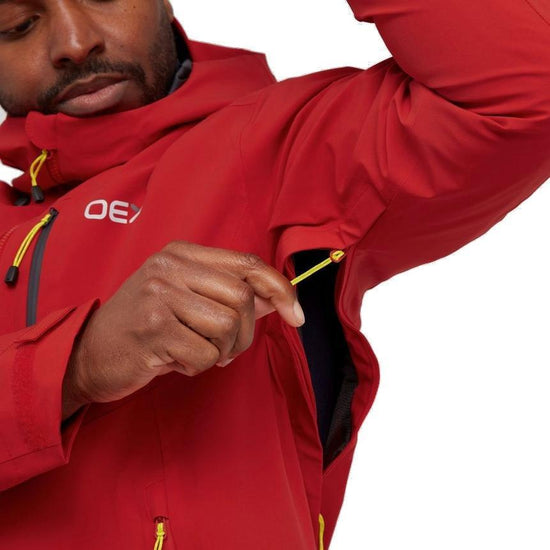 Men's Aonach II Waterproof Jacket - Red