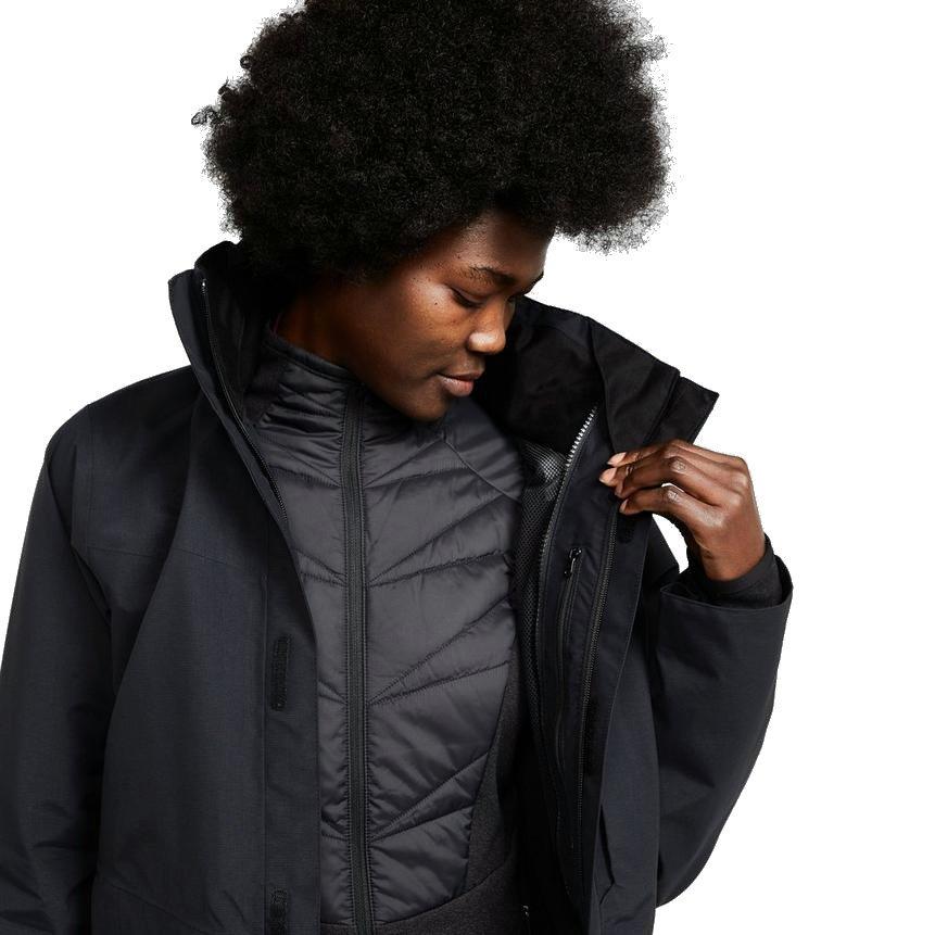 Women's Maitland Long Jacket - Black