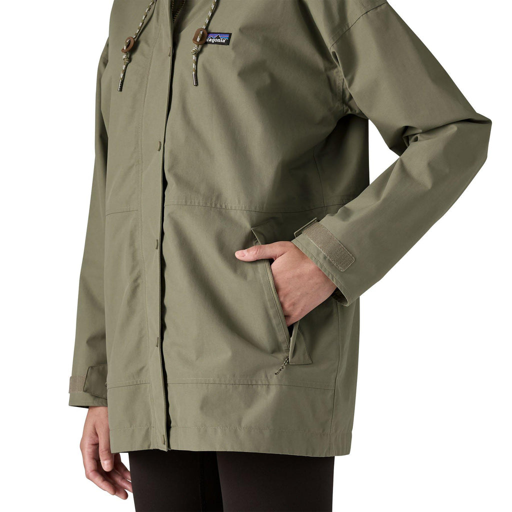 Women's Outdoor Everyday Rain Jacket - Green