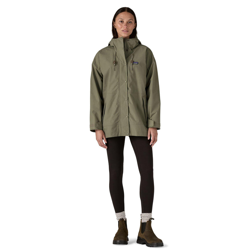 Women's Outdoor Everyday Rain Jacket - Green