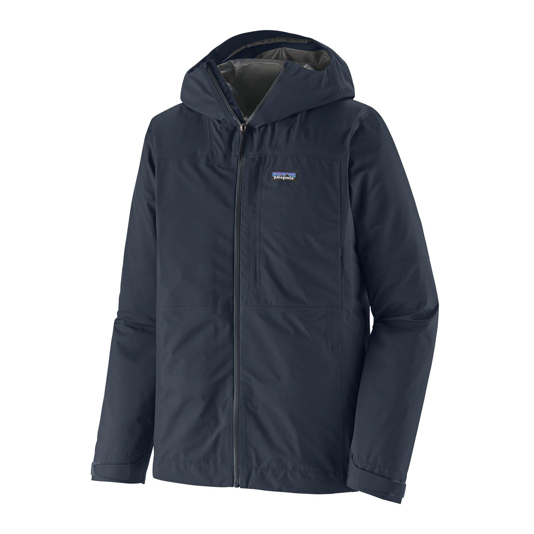 Patagonia Men's Boulder Fork Rain Jacket - Navy | Tiso