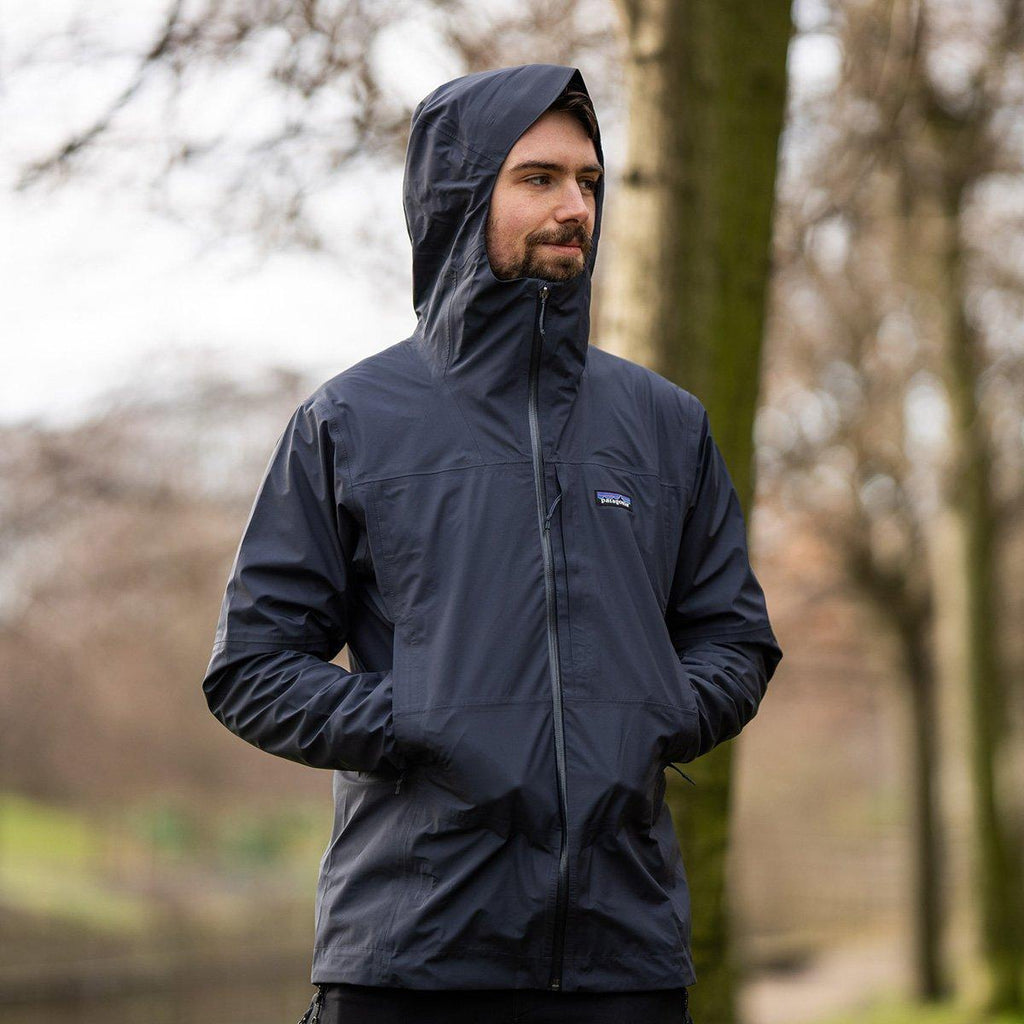 Men's Boulder Fork Rain Jacket - Navy