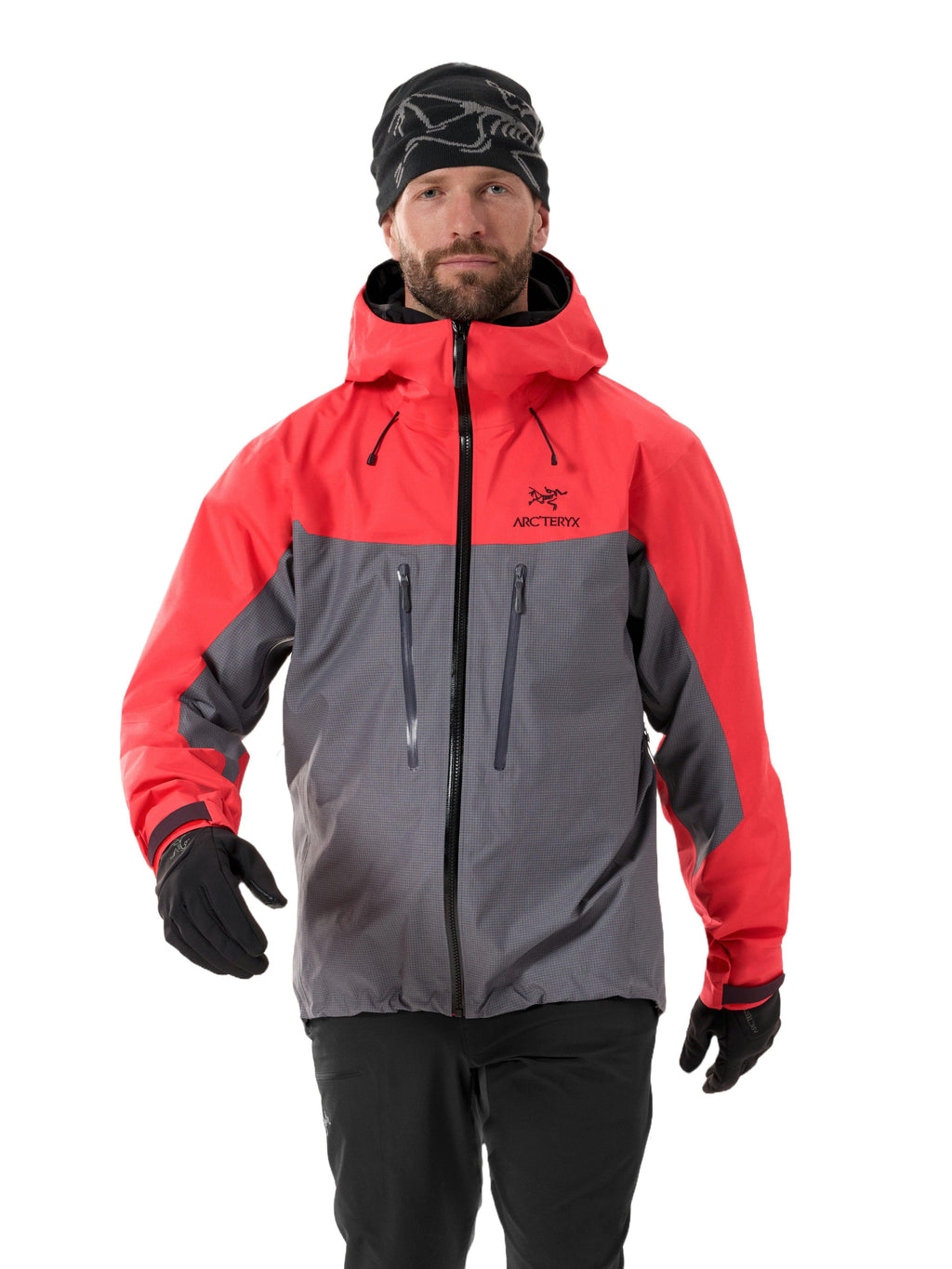 Men's Alpha Jacket - Dynasty / Dark Grey