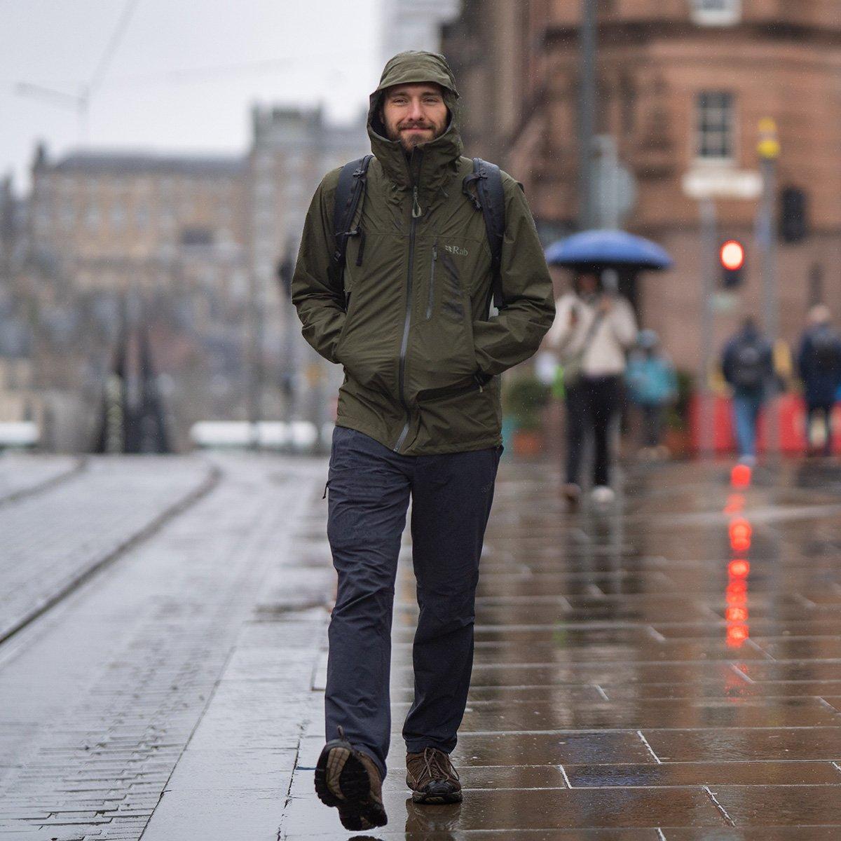 Men's Downpour Mountain Jacket - Green