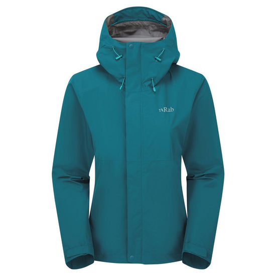 Women's Downpour Waterproof Jacket - Blue