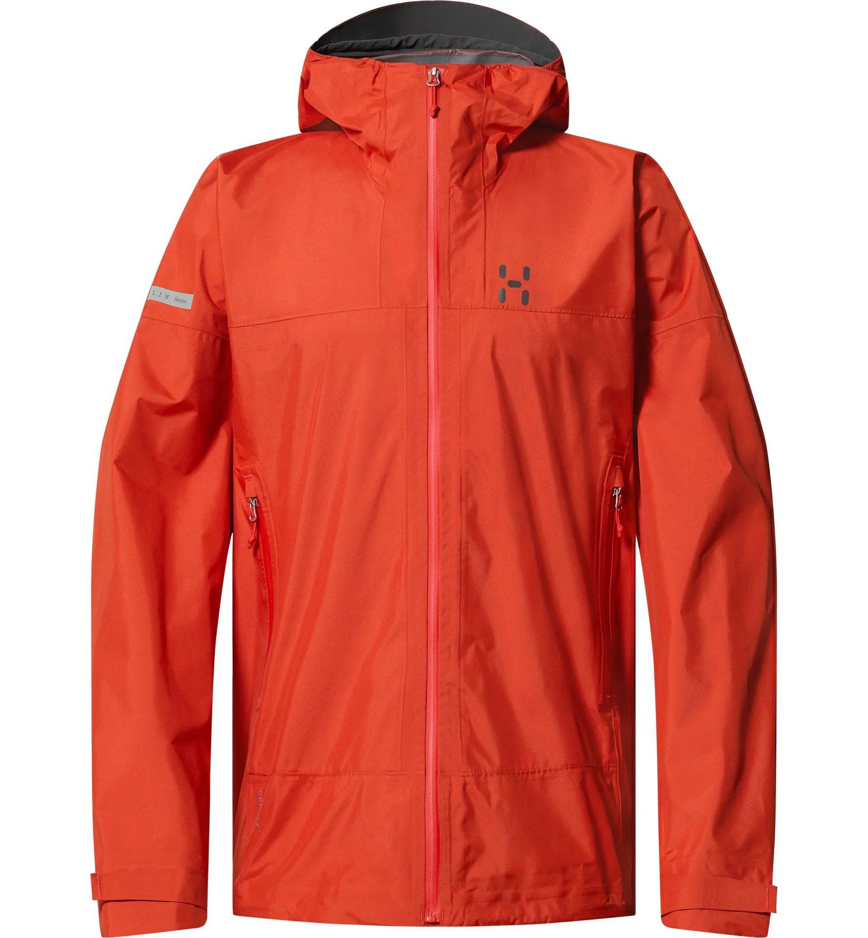 Haglofs Men's LIM Airak 2.5L Jacket - Orange | Tiso