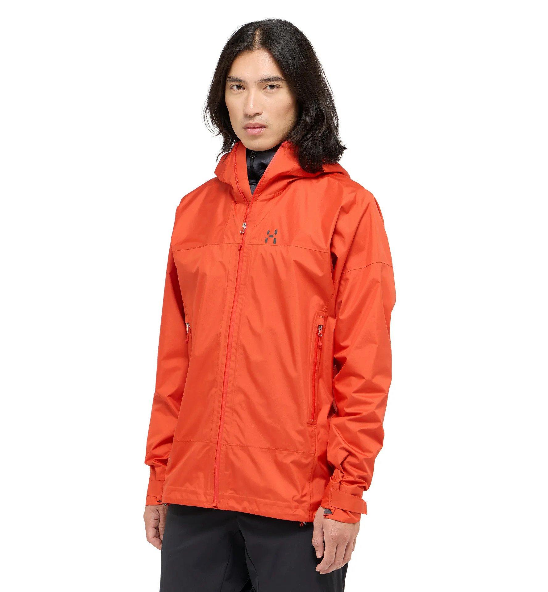 Haglofs Men's LIM Airak 2.5L Jacket - Orange | Tiso
