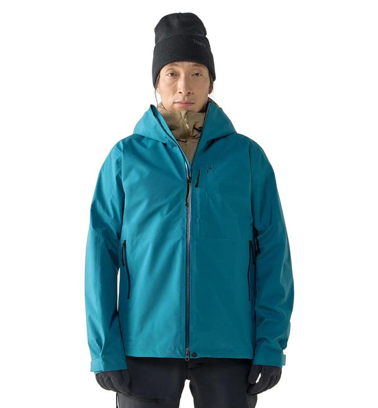 Men's Front Proof II Waterproof Jacket - Teal
