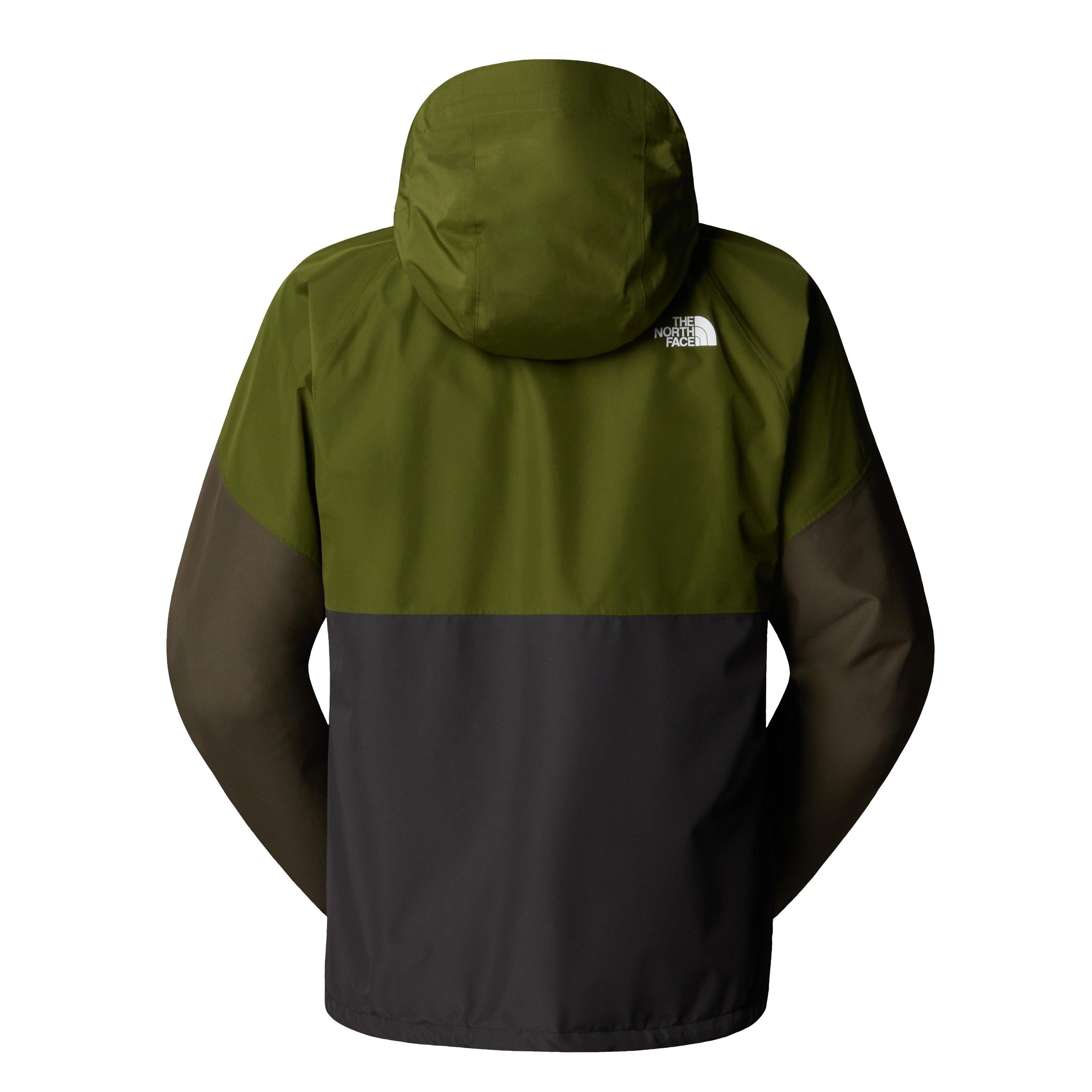 Men's Lightning Zip-In Jacket - Green / Grey