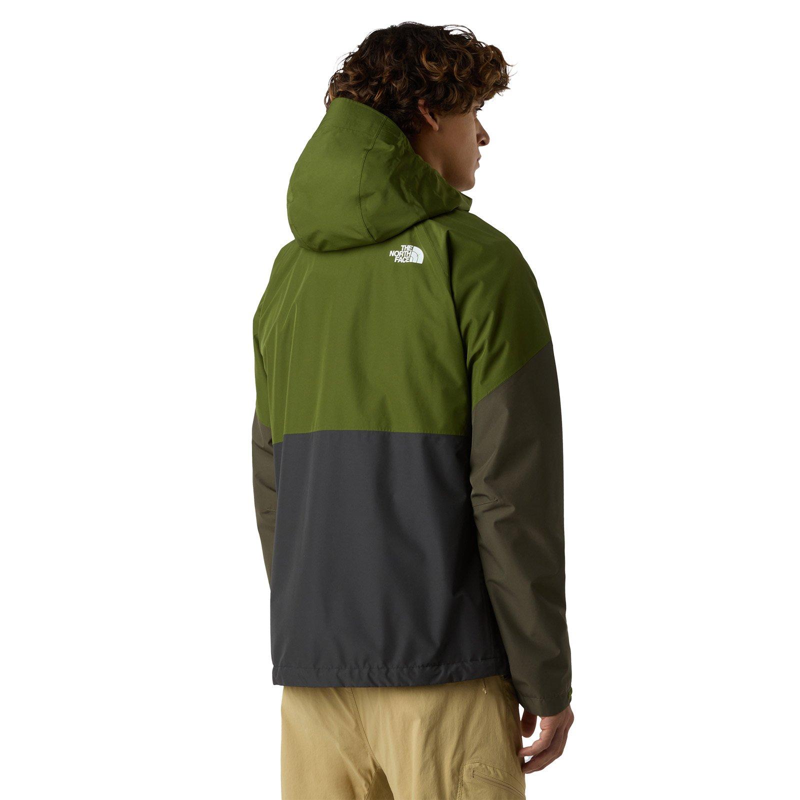 Men's Lightning Zip-In Jacket - Green / Grey